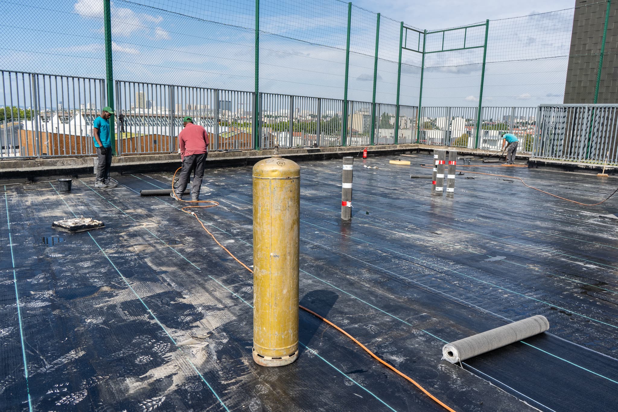 Vue d'ensemble avant intervention