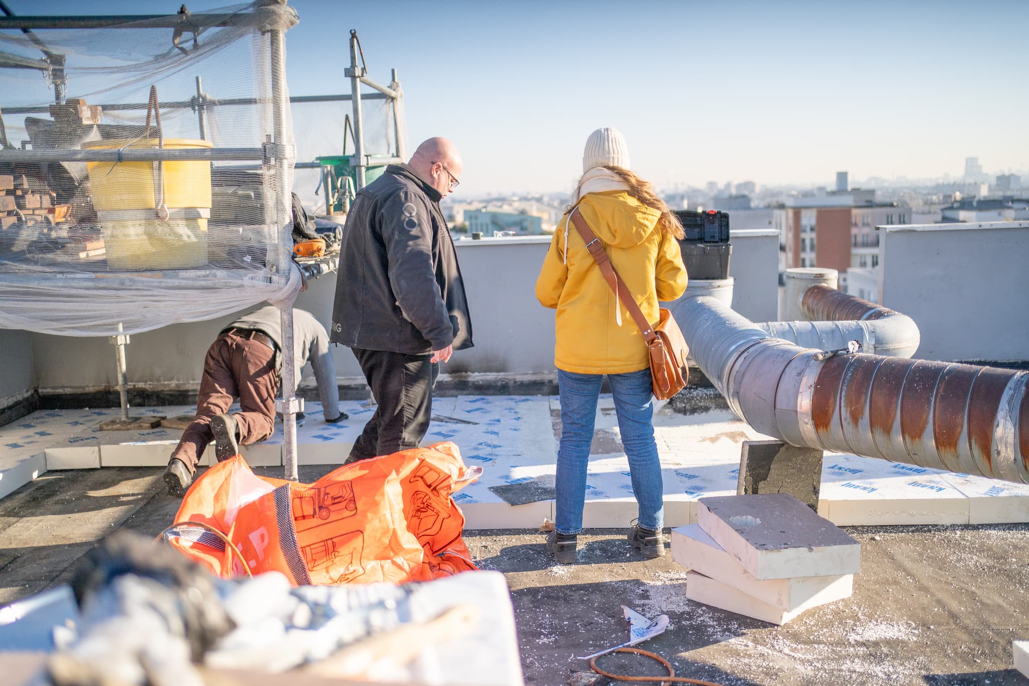État initial de la toiture